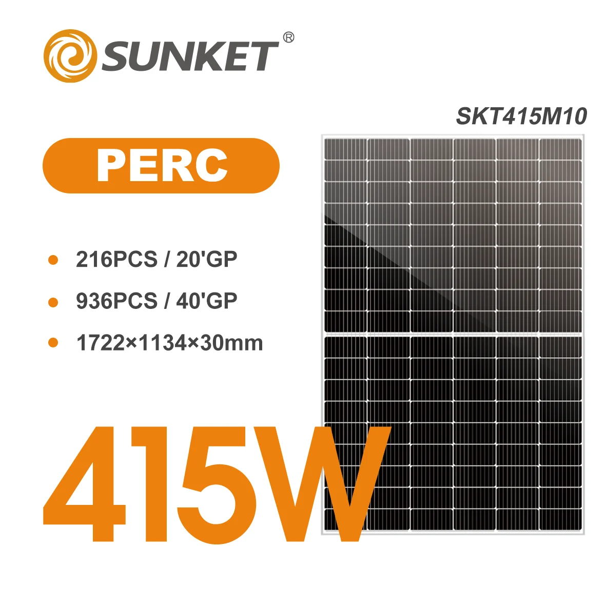 Sunket New EnergySKT390~415M10 (Double Glass)
