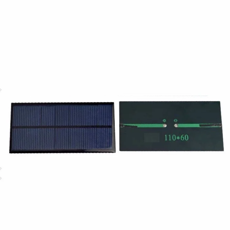 110x60mm 1W 6V solar panel mini