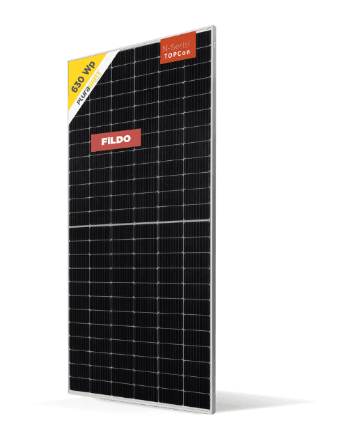 Fildo Bifacial TOPCon G2G Half-Cut 610-630W