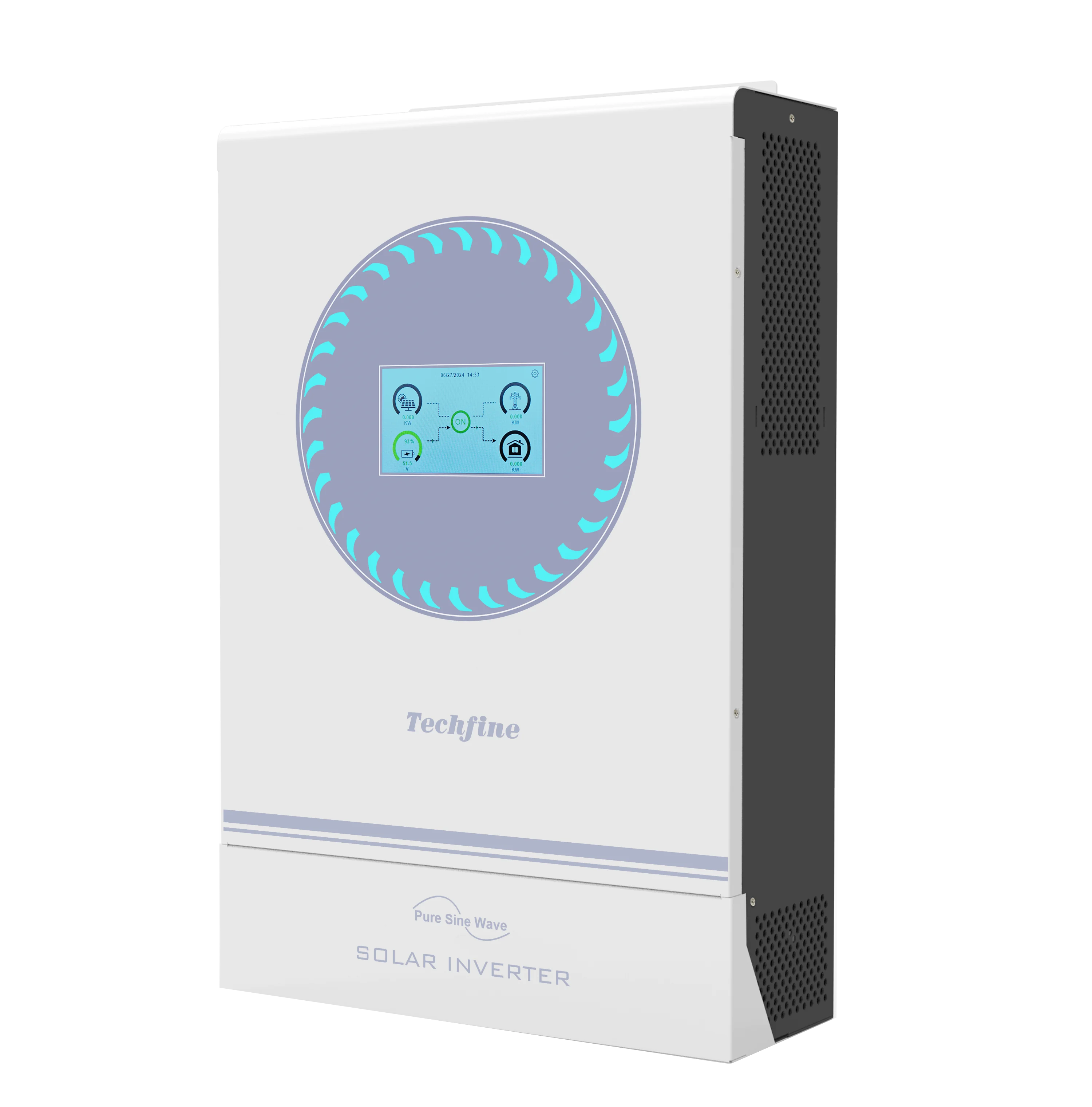 Touchscreen Hybrid Solar Inverter 3KW-6.2KW