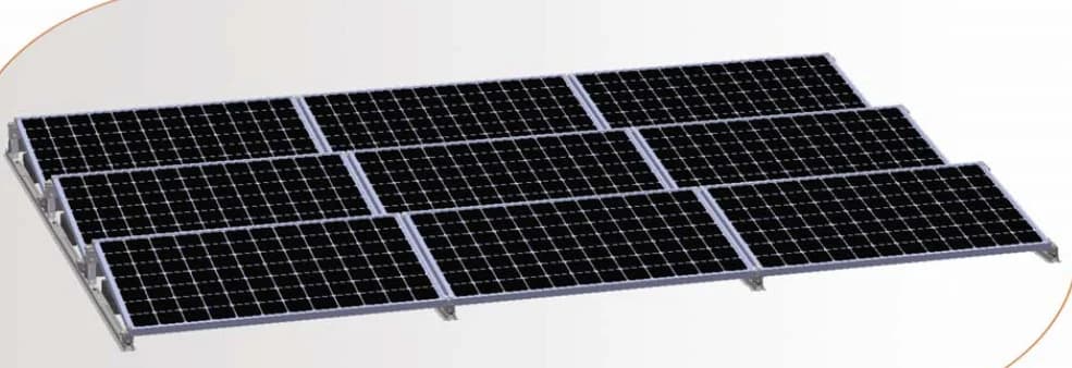 Flat Roof Ballasted Mounting System