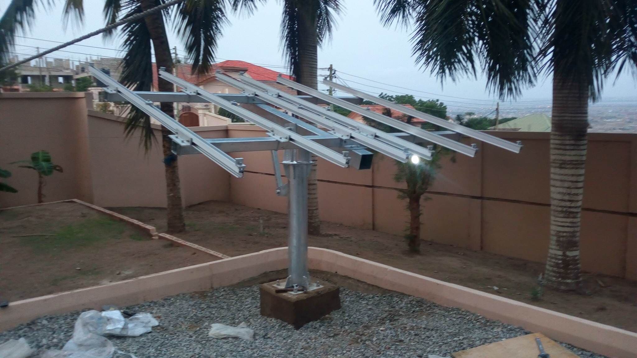 Eco-pole mounting system