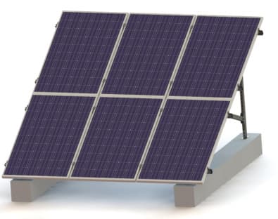 U-Model Ground Mounting System