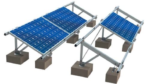 Double Pile Triple Landscape Mounting Systems