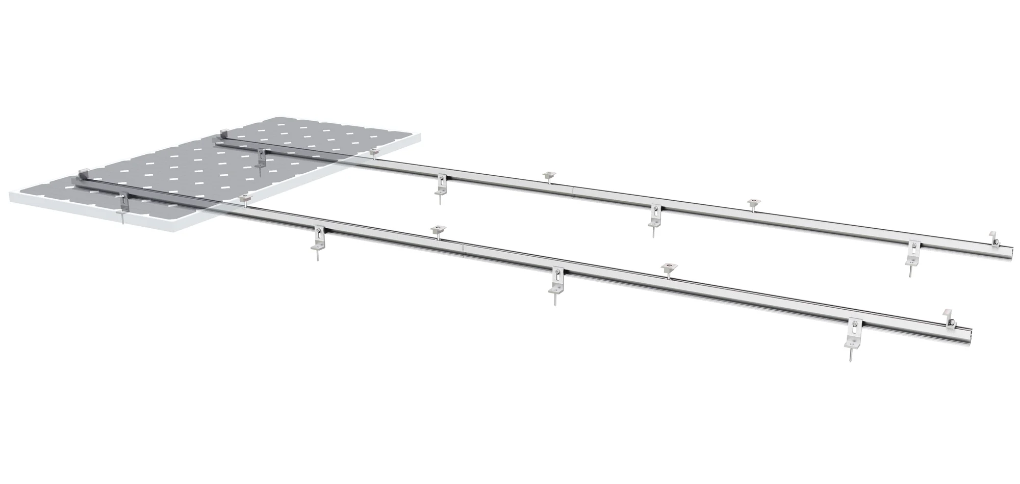 PV-ezRack® SolarRoof™ Penetrative