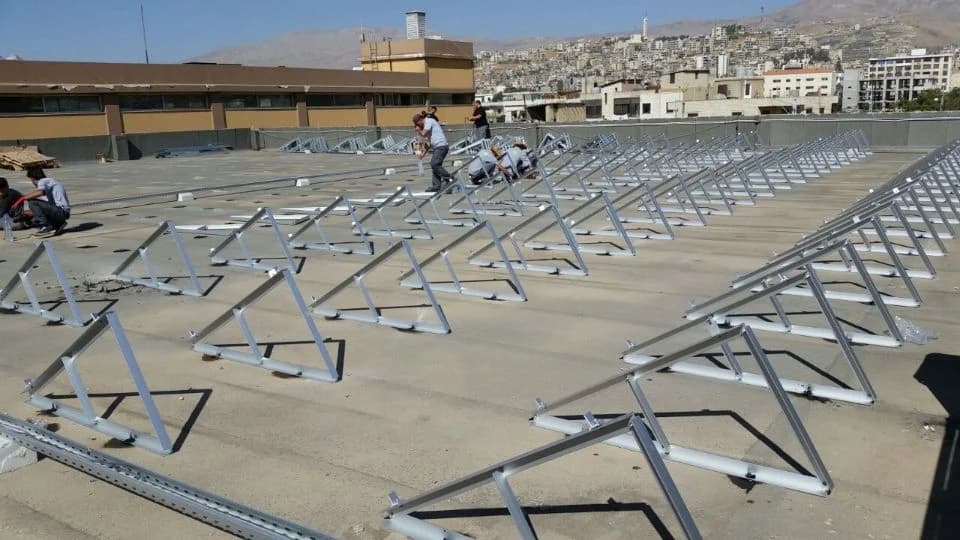 Concrete Flat Roof Mounting System