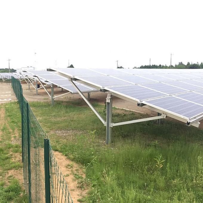AS Steel Solar Ground Mounting System