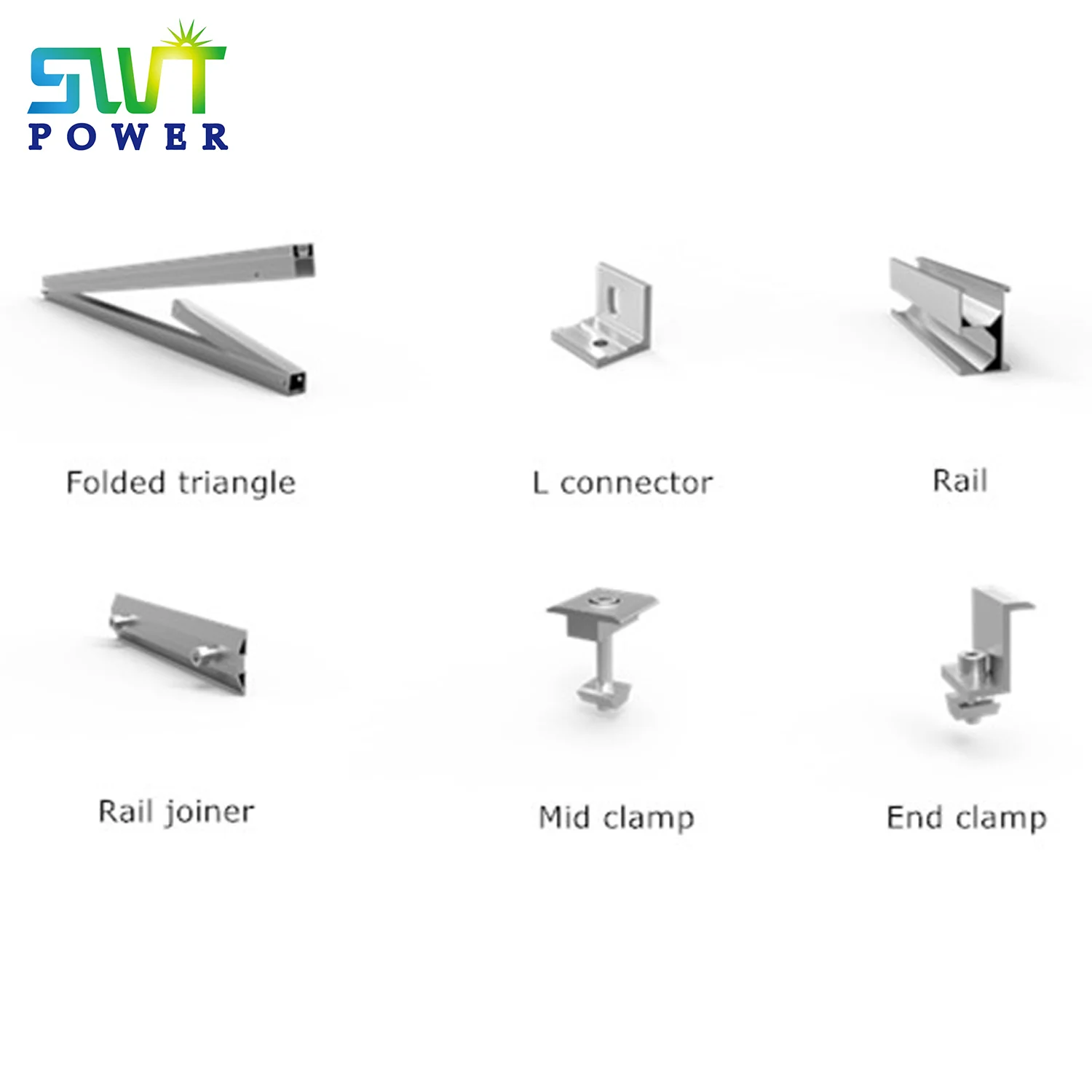 Folded Triangle Flat Roof Mount