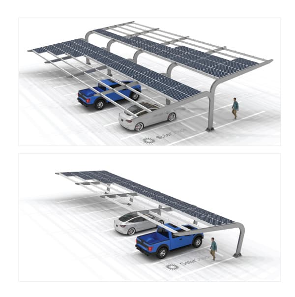 Curved Carport