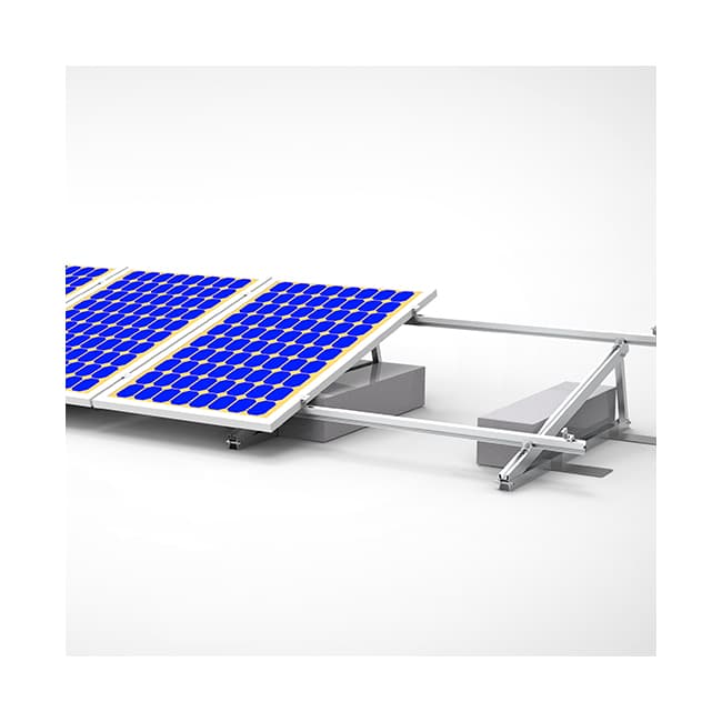 AS Flat Roof Triangle Ballasted Support