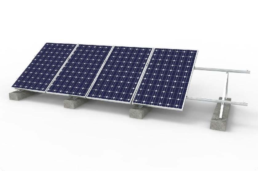 Concrete Roof Triangle Mount System