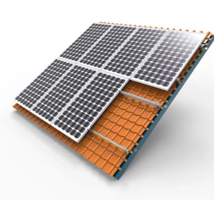 Solar Bracket Mounting System for Tiled Roof