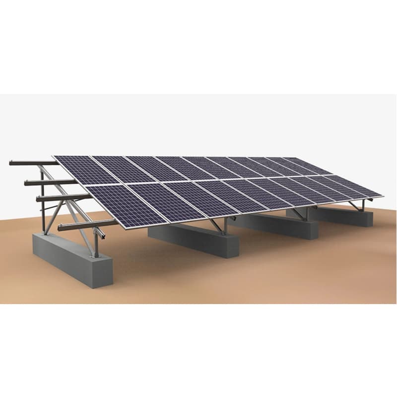 Ground Mounting System Concrete Base W Type