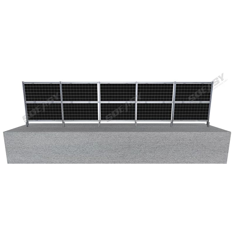 Photovoltaic Vertical Bifacial Power  Generation System