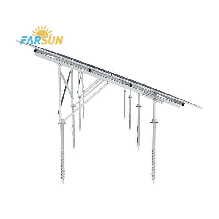 FS Solar Aluminum Farm Mounting System GW Power Stand