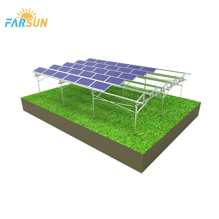 FS Triangular Aluminum Farm Solar Structure Mounting Systems