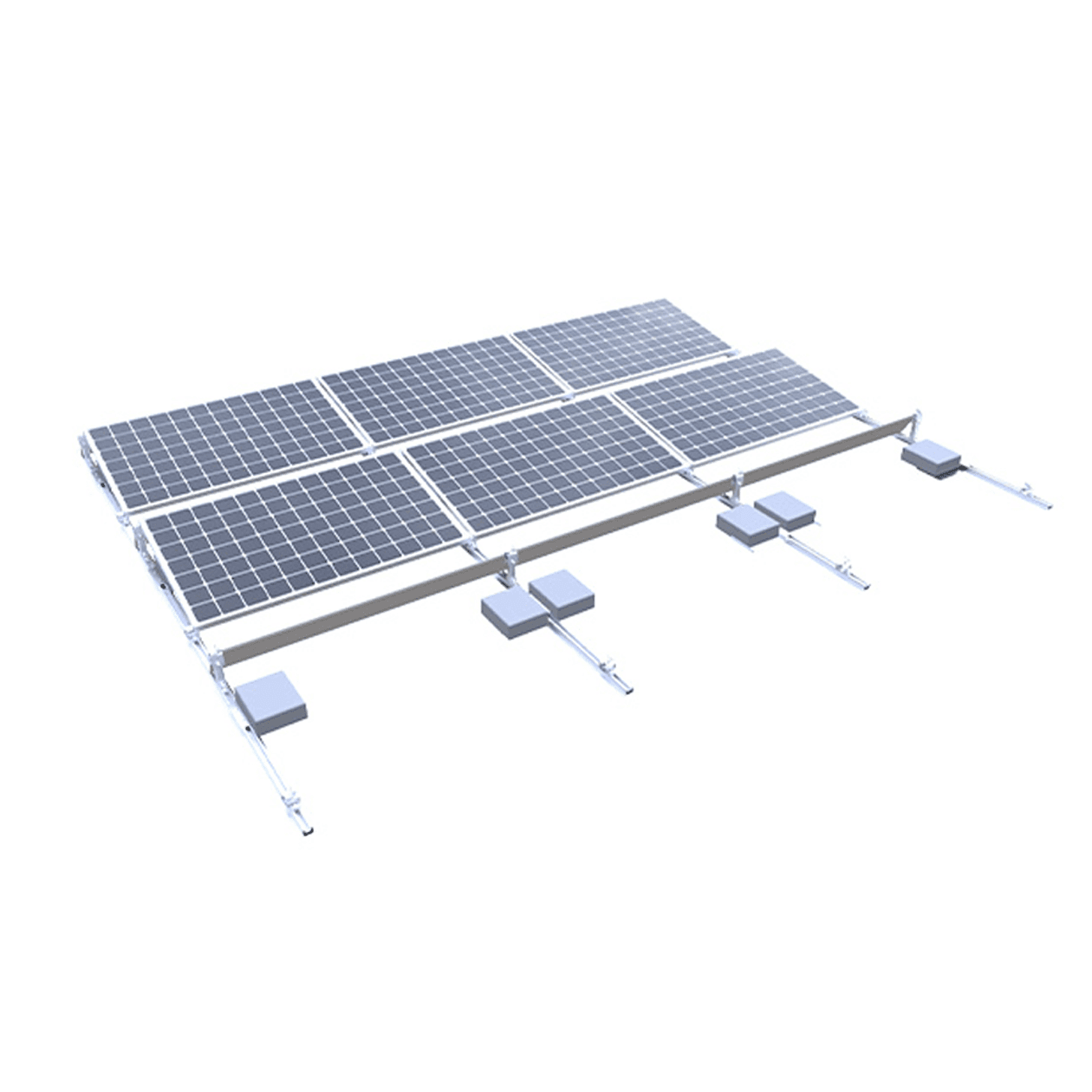 Ballasted Flat Roof Mount