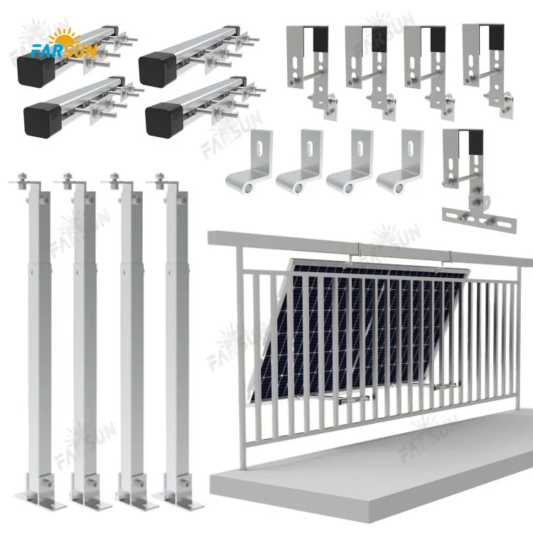 FS PV Mount Balkonsolar Aluminum Racking Angle Adjustable Veranda