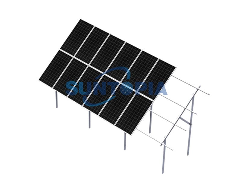 Ground Mounted Mounting System - Steel Column