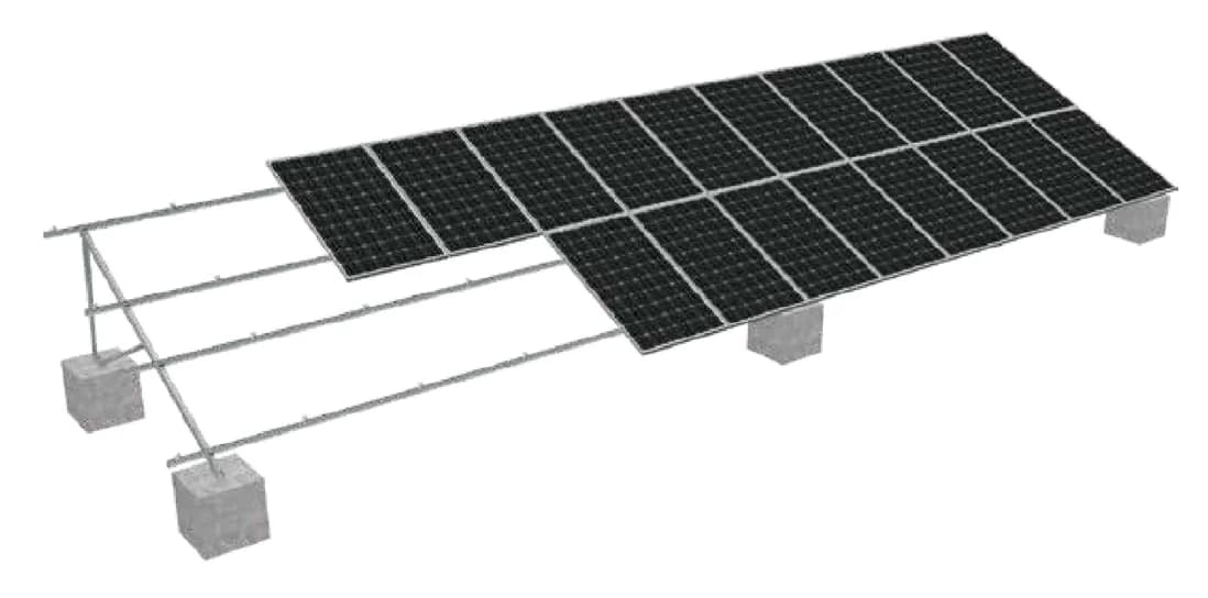 Double-row Tripod Base-Beam-Free