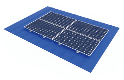 Tin Roof Railles Mounting System