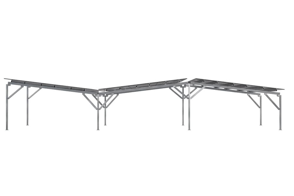 Continuous East-West Carport