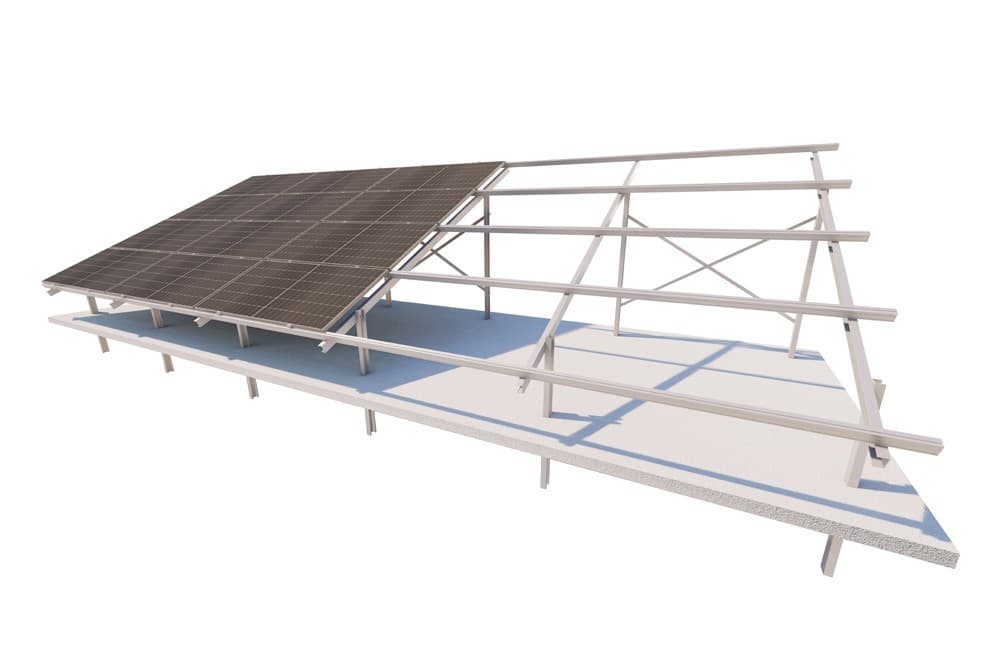 4 Horizontal Panels in Ground