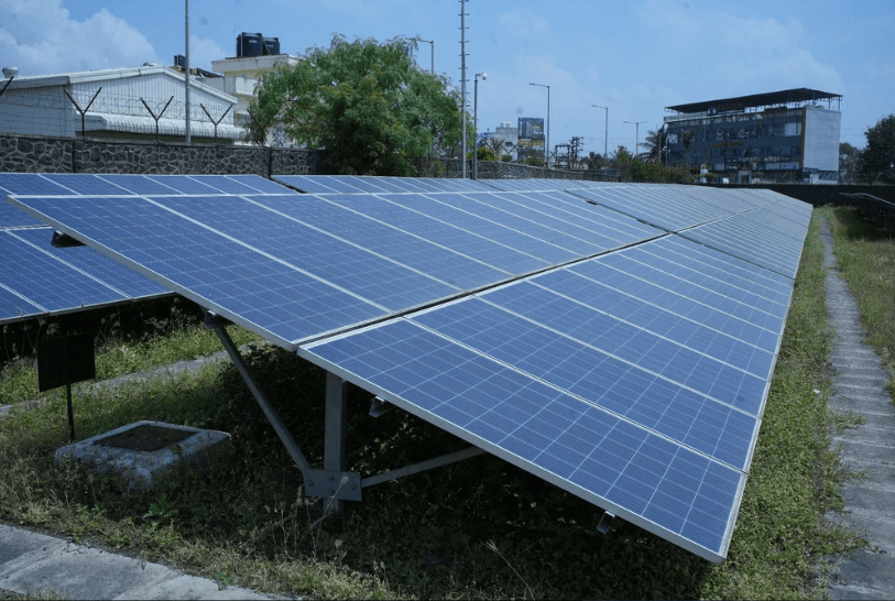 Solar Panel Mounting Structure