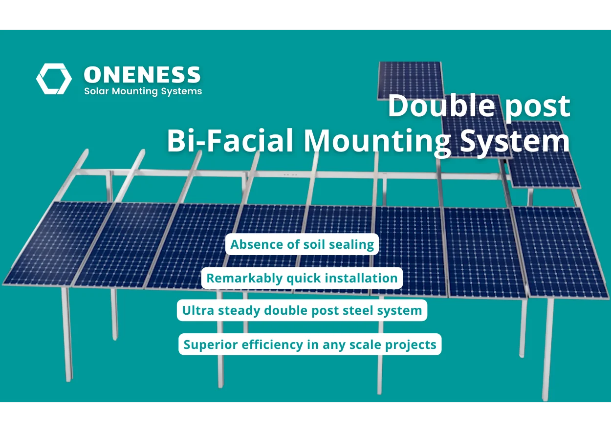 Double Post - Bi-Facial Mounting System