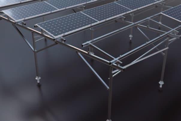 Aluminium Agrivoltaics Mounting System