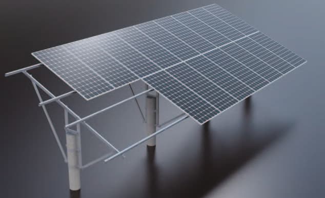 PHC Pile Ground Mounting System