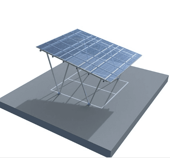Photovoltaic Ground Profile Carport Support