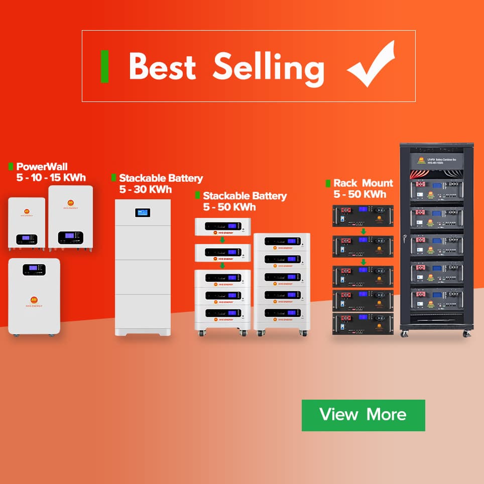 Stackable Brick Batteries 48V/51.2V 5-50KWh