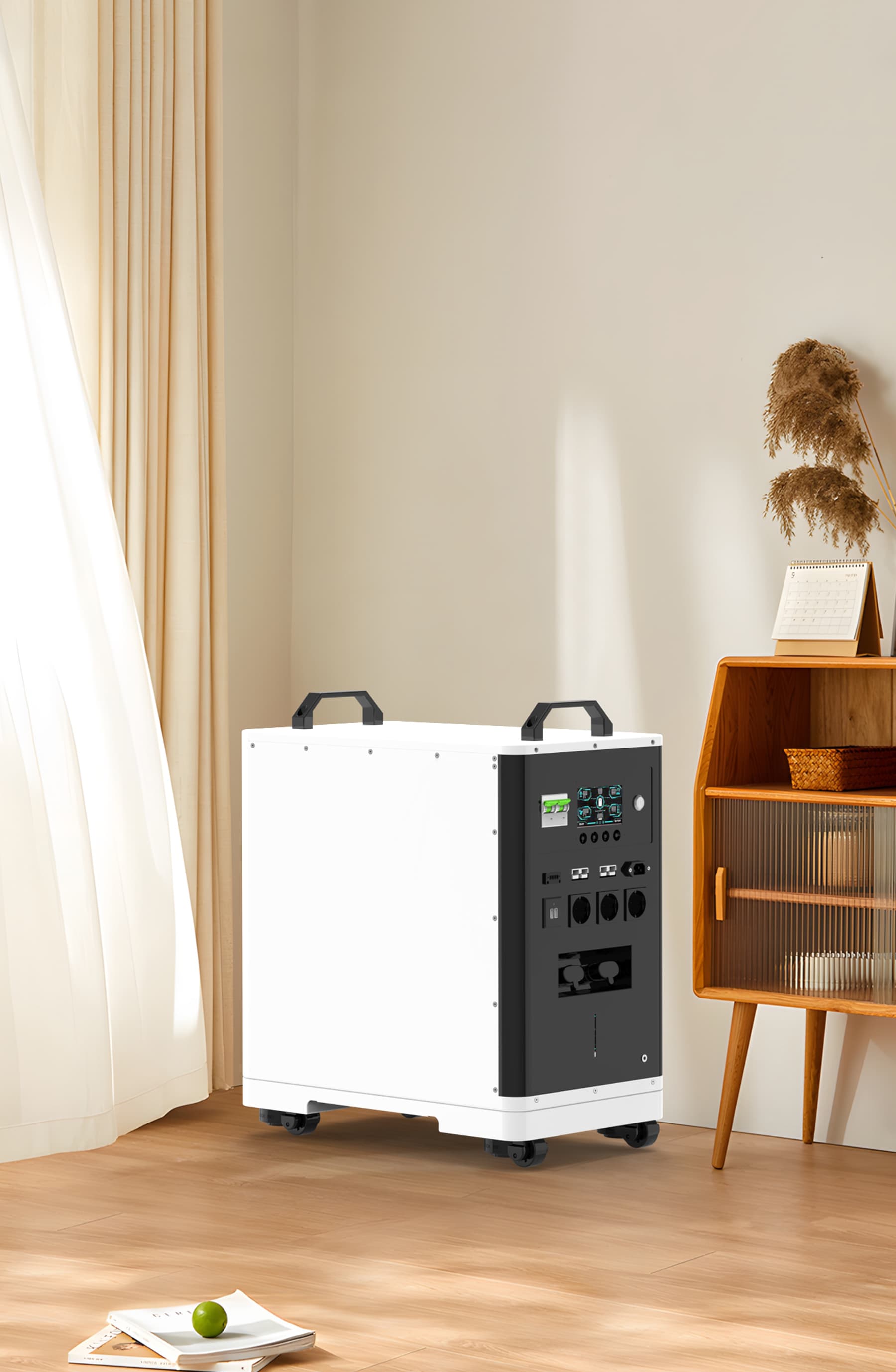 6.kW/6.6kWh Mobile All in one solar  Battery en...