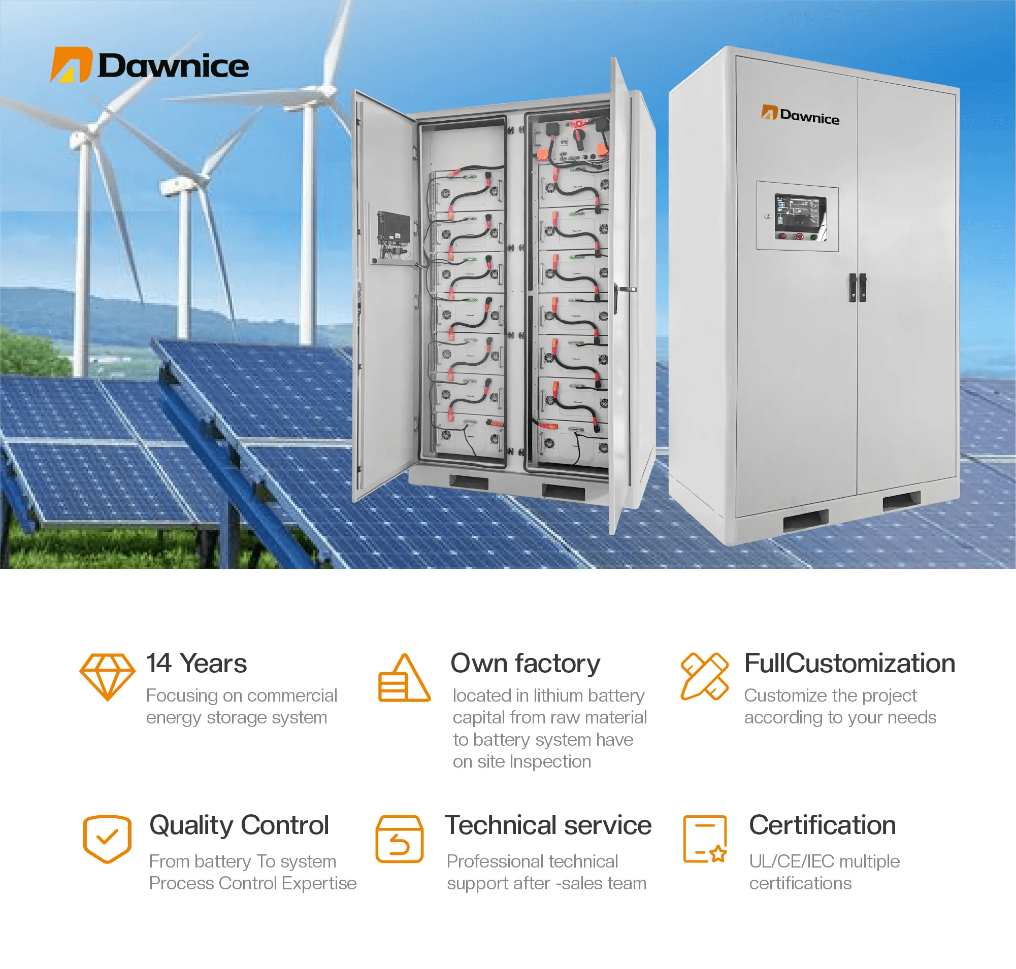 Cabinet Industrial & Commercial Energy Storage  System