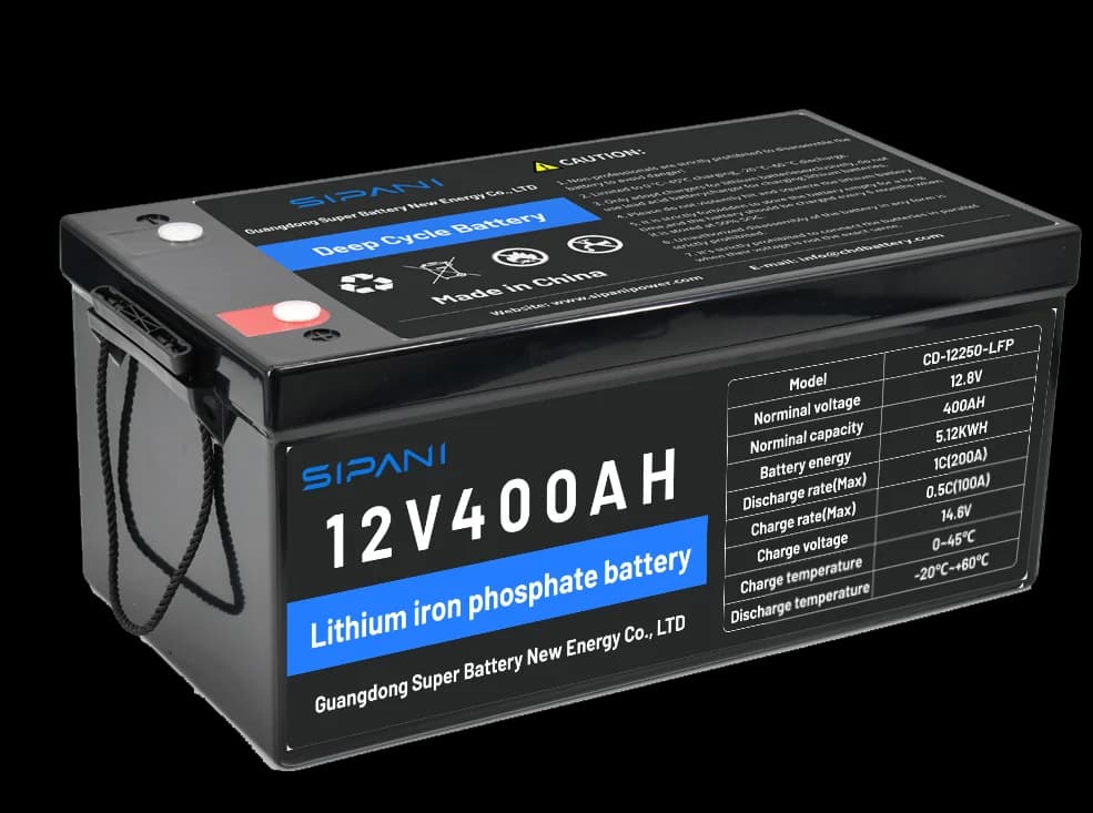 Rechargeable Deep Cycle LFP 12.8v200Ah Solar Ba...