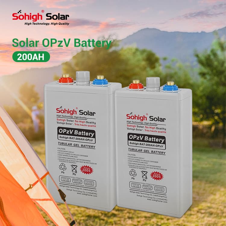 Sohigh BAT-200AH-OPzV