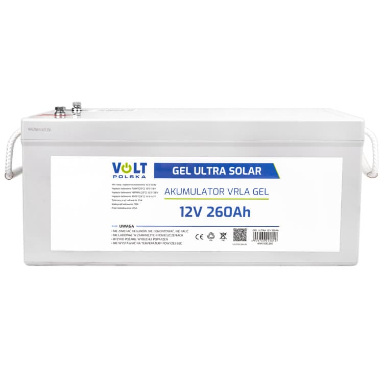AKUMULATOR GEL VPRO PREMIUM 12V 260 Ah