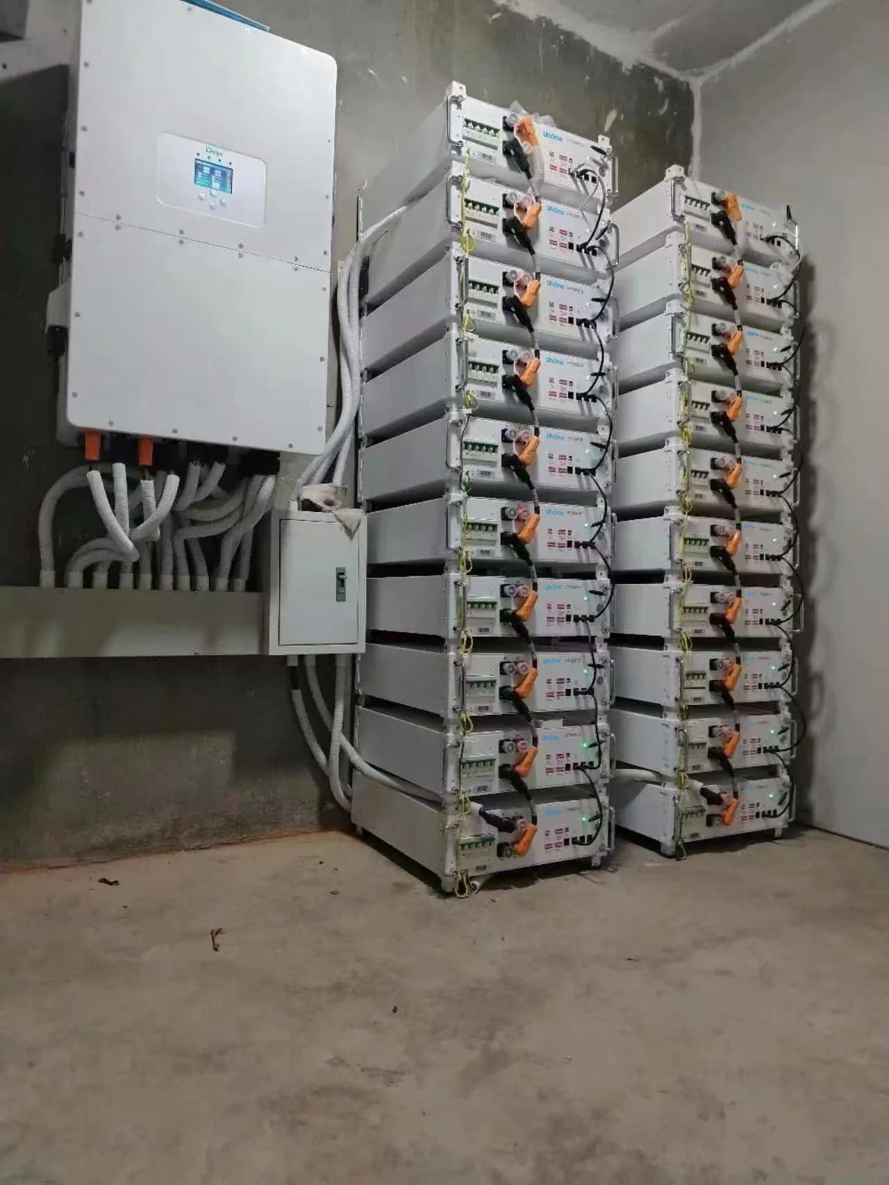 51.2V 100Ah 5.1kwh series or parallel connectio...