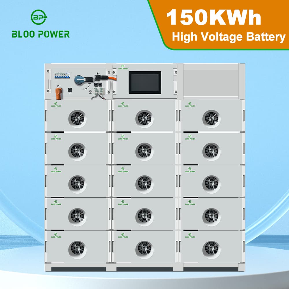 50kwh 100kwh 200kwh High Voltage Rack Mounted L...