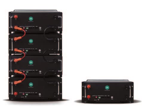B4.8K-XRLA Racked Battery
